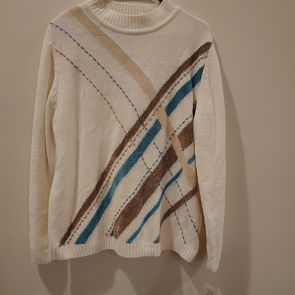 Alfred Dunner Ivory Sweater
